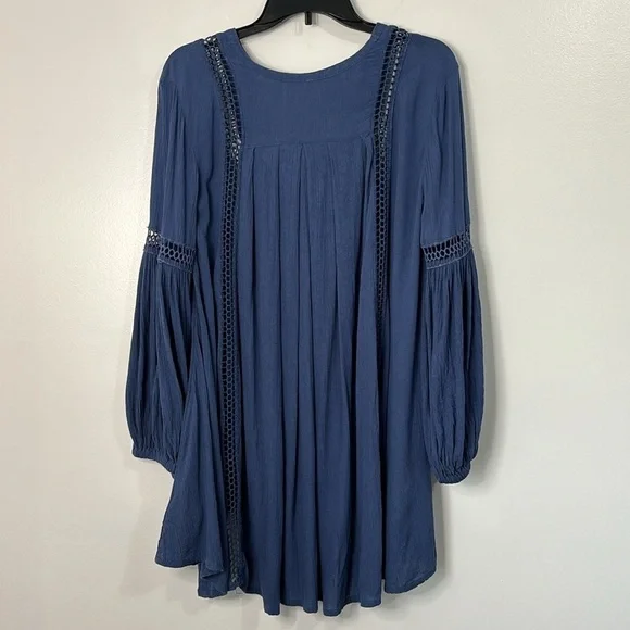 Free People Just The Two of Us Swing Tunic Dress Size XS - Picture 6 of 9